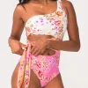 PQ Swim One Shoulder Cutout One Piece* One Pieces