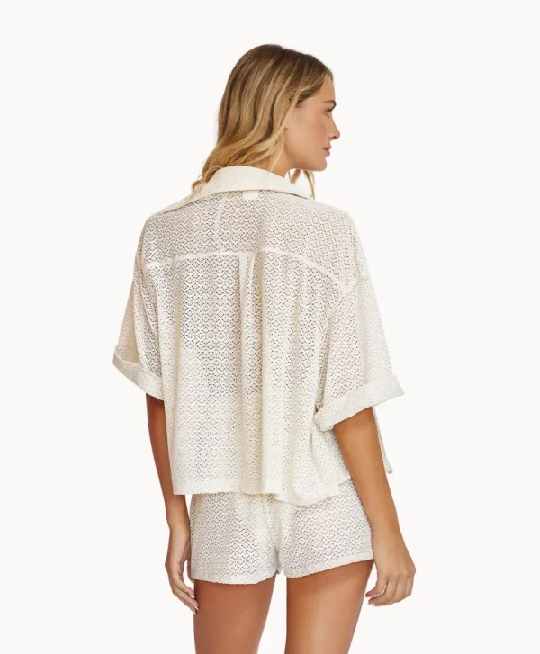 PQ Swim Blake Button Top* Cover-Ups