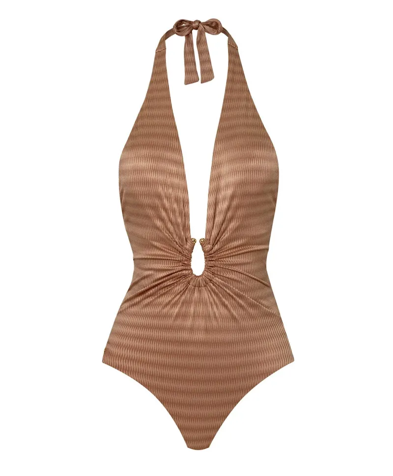 carmel_plunge_detail_one__1.webp PQ Swim Plunge Detail One Piece (FINAL SALE)* Cover-Ups | One Pieces