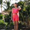 PQ Swim Del Mar Palms Blair Short* Matching Sets | Cover-Ups
