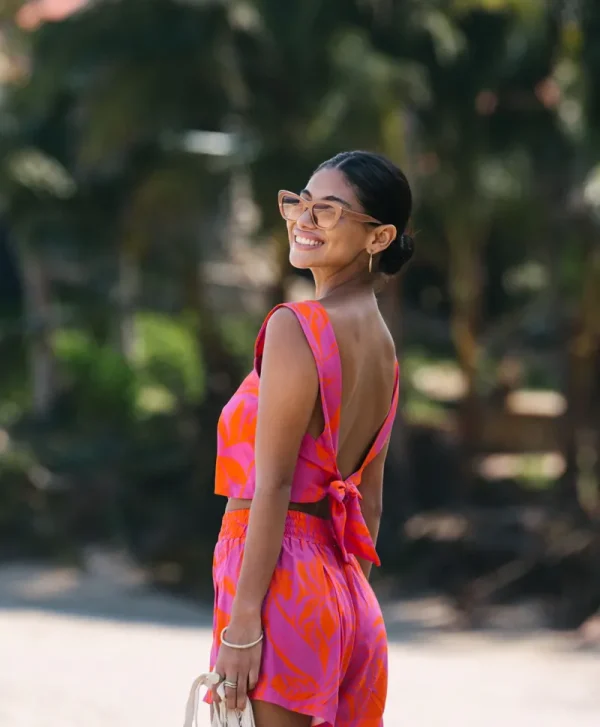PQ Swim Del Mar Palms Blair Top* Matching Sets | Cover-Ups