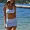 PQ Swim Mini Skirt (FINAL SALE)* Cover-Ups