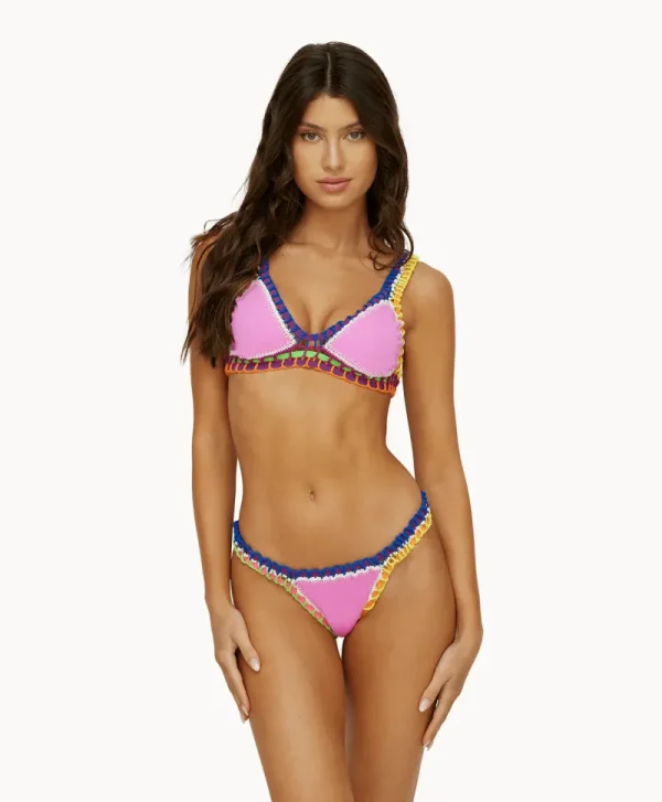 PQ Swim Ferrarini by Crochet Top* Tops