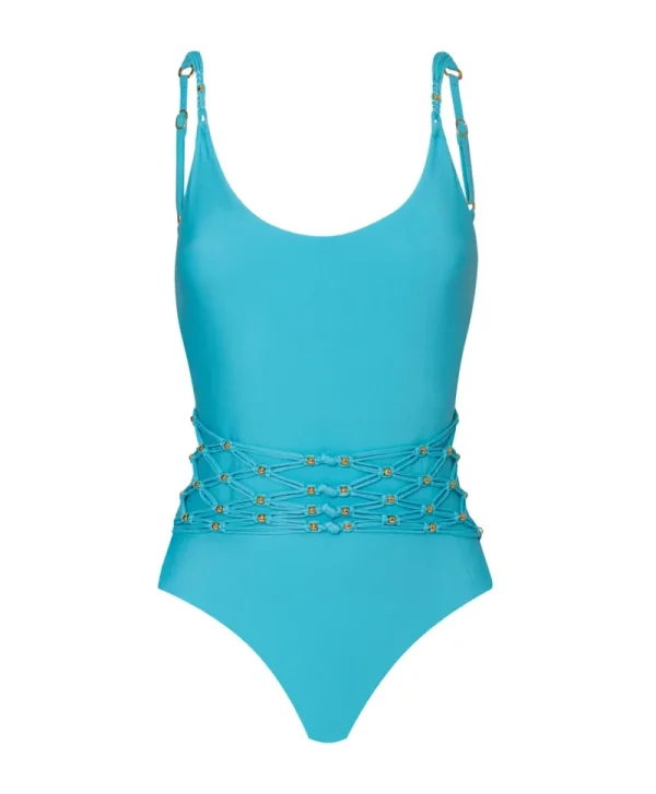 PQ Swim Beaded Brynn One Piece* One Pieces