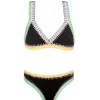 PQ Swim Kids Black Pier Rainbow Embroidered Bikini*Kids Kids