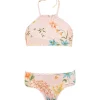 PQ Swim Kids High Neck Lettuce Edge Bikini (FINAL SALE)*Kids Kids