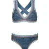 PQ Swim Kids Indie Sky Rainbow Embroidered Bikini*Kids Kids