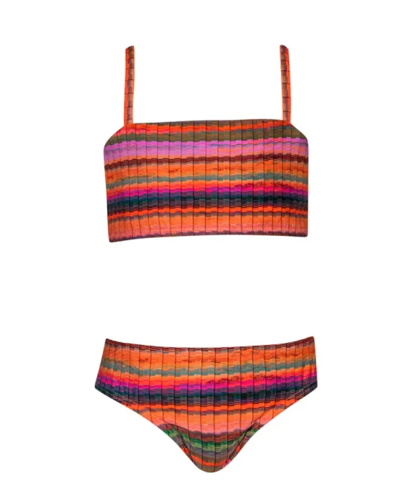 PQ Swim Kids Jetty Stripe Gigi Bikini*Kids Kids