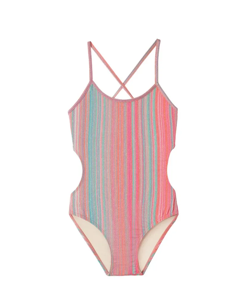 kids_newport_stripe_ayah__0.webp PQ Swim Kids Newport Stripe Ayah Cut Out One Piece (FINAL SALE)*Kids Kids