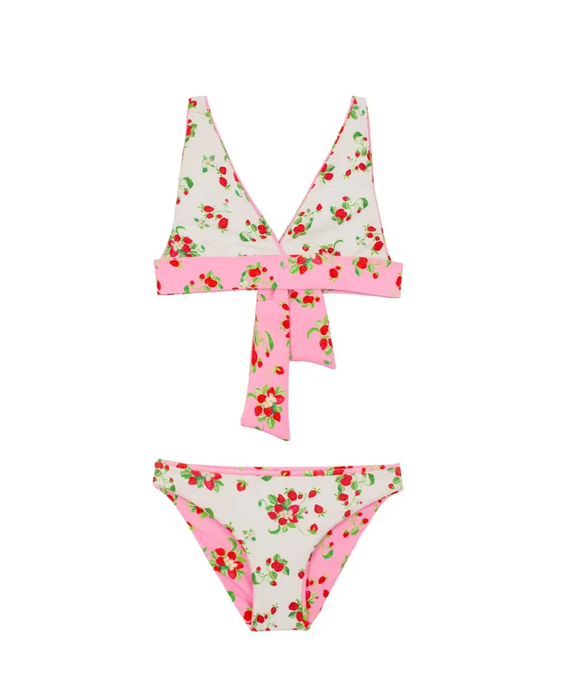 kids_strawberry_fields_al_1.webp PQ Swim Kids Strawberry Fields Allie Reversible Halter Bikini (FINAL SALE)*Kids Kids