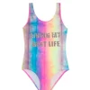 PQ Swim Kids Tie Dye Best Life One Piece (FINAL SALE)*Kids Kids