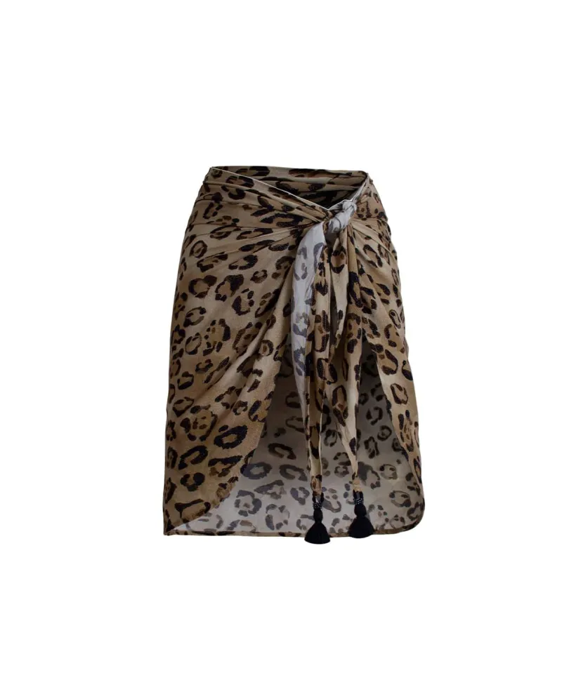 leopard_sarong_final_sale_0.webp PQ Swim Sarong (FINAL SALE)* Cover-Ups