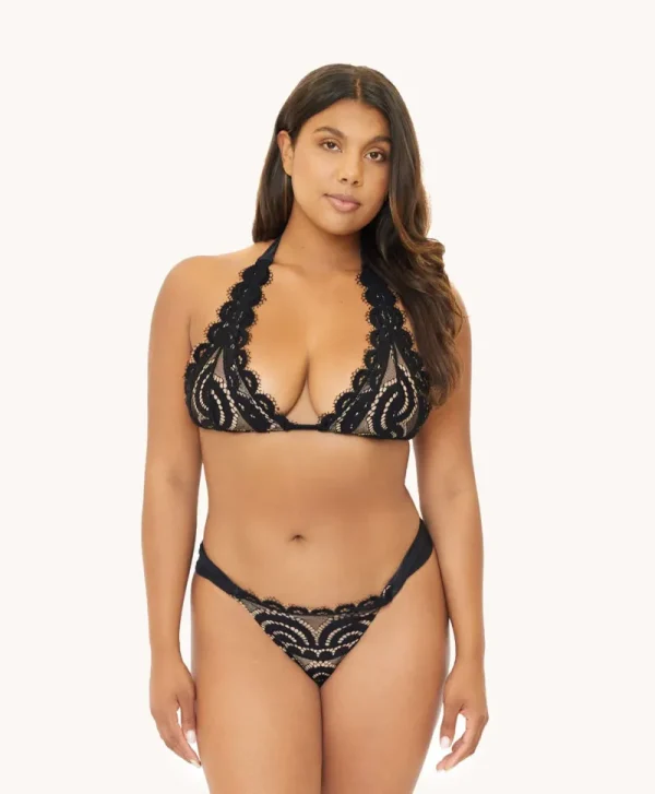 PQ Swim Lace Halter Bikini Top* Dd Cups | Halter