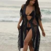 PQ Swim Monique Tie Kimono* Cover-Ups
