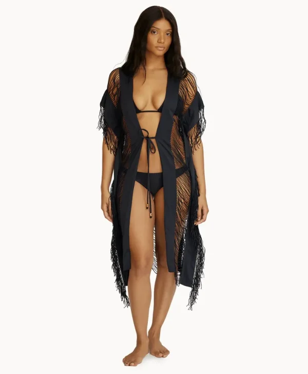 PQ Swim Monique Tie Kimono* Cover-Ups