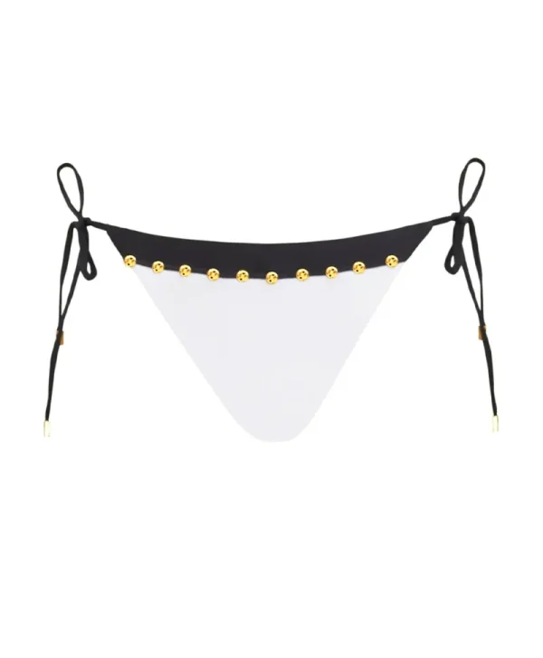PQ Swim Studded Mix Up Tie Bottoms (FINAL SALE)* Tie-Side | Triangle