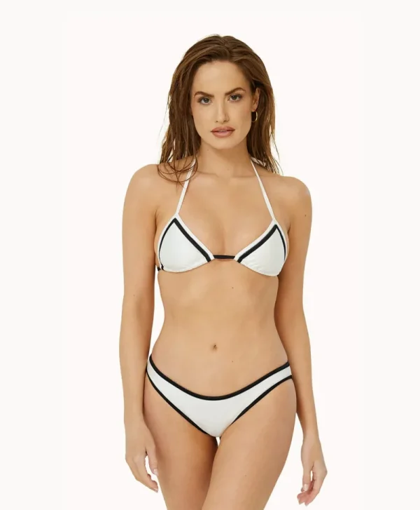 PQ Swim Piped Basic Ruched Bottoms (FINAL SALE)* Basic | Bottoms