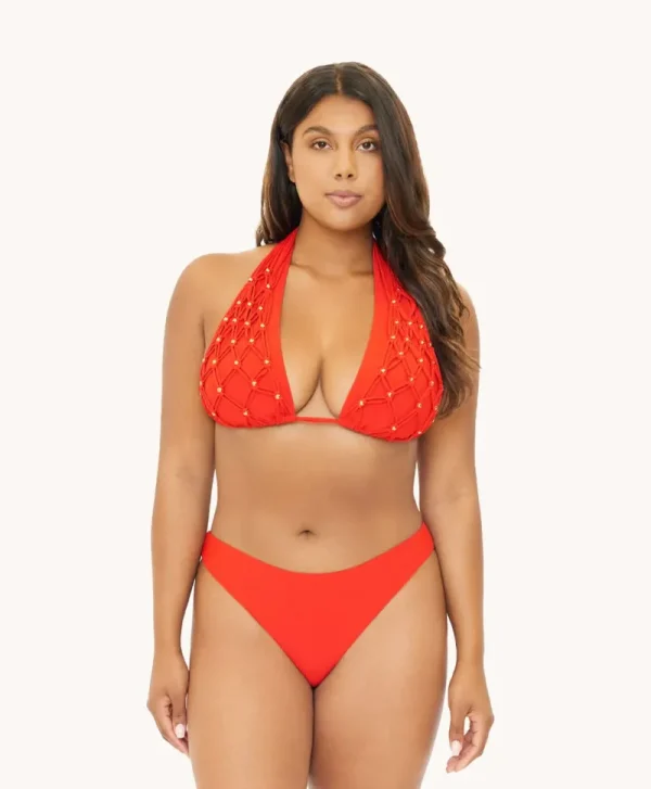 PQ Swim Beaded Brynn Halter (FINAL SALE)* Dd Cups | Halter