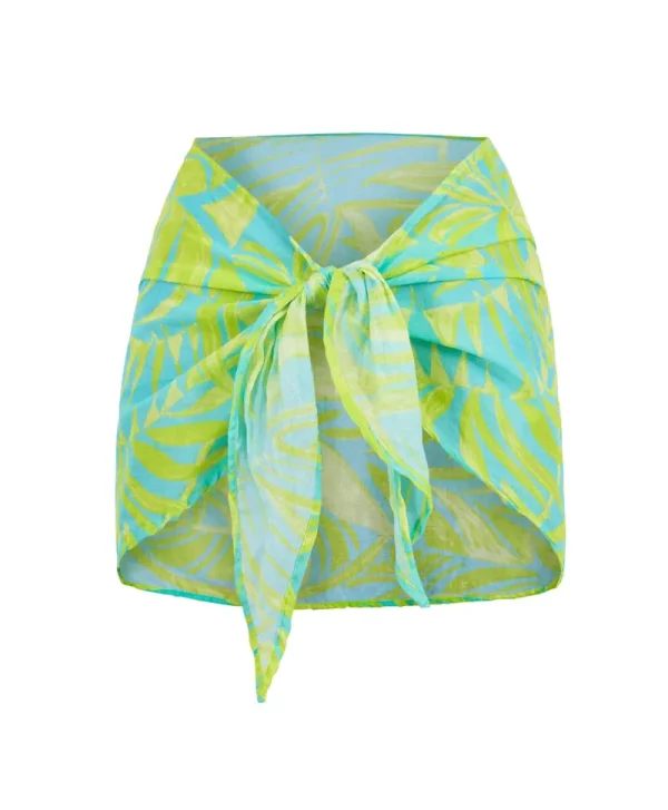 PQ Swim Neon Palms Mini Sarong (FINAL SALE)* Accessories | Cover-Ups