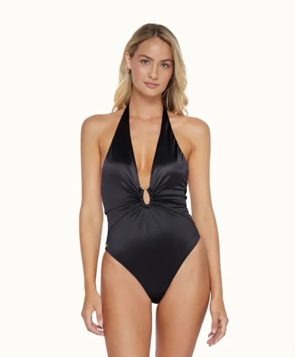 PQ Swim Plunge Detail One Piece (FINAL SALE)* One Pieces
