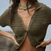 PQ Swim Lee Crochet Top* Cover-Ups
