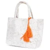 PQ Swim Orange Tassel Tote* Accessories