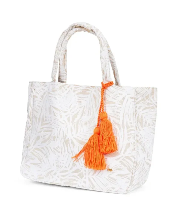 PQ Swim Orange Tassel Tote* Accessories