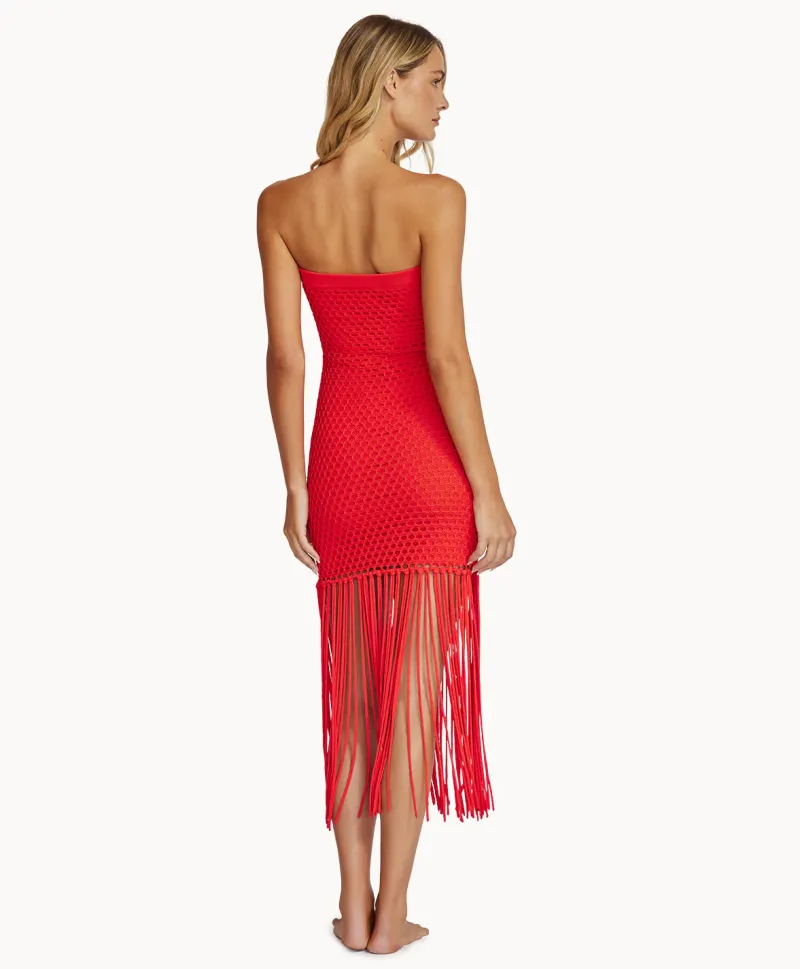passion_vanessa_strapless_3.webp PQ Swim Vanessa Strapless Fringe Dress* Dresses | Cover-Ups
