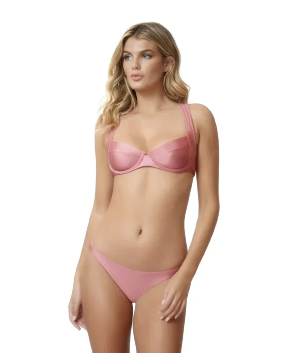 PQ Swim Pink Pearl Perla Halter (FINAL SALE)* Dd Cups | Halter