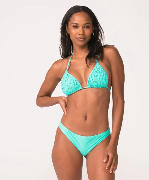 PQ Swim Lila Tri Top* Triangle | Tops