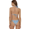 PQ Swim Sea Blue Serpent Lettuce Edge Tie Bottoms (FINAL SALE)* Tie-Side | Bottoms