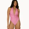 PQ Swim Plunge Detail One Piece* One Pieces
