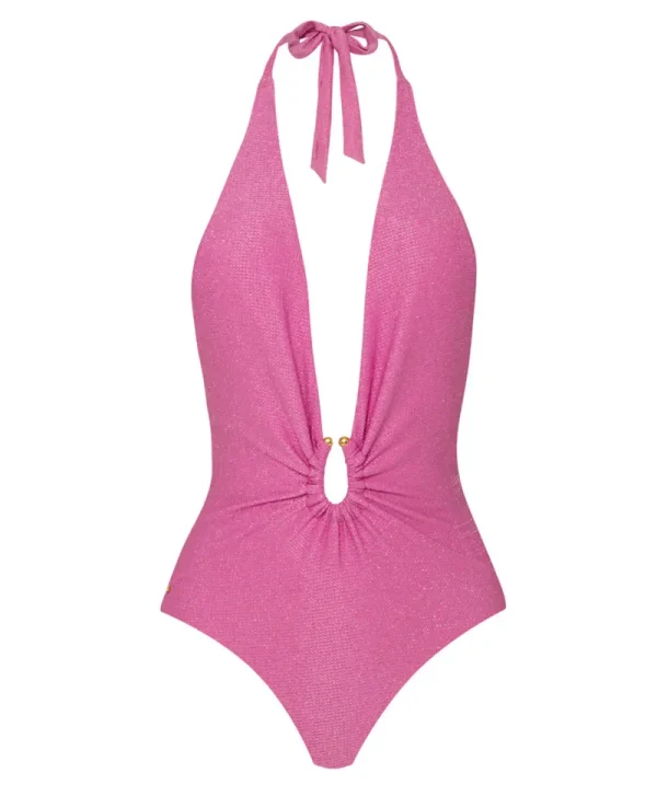 PQ Swim Plunge Detail One Piece* One Pieces