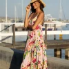 PQ Swim Summer Hibiscus Aaron Long Dress* Cover-Ups | Dresses