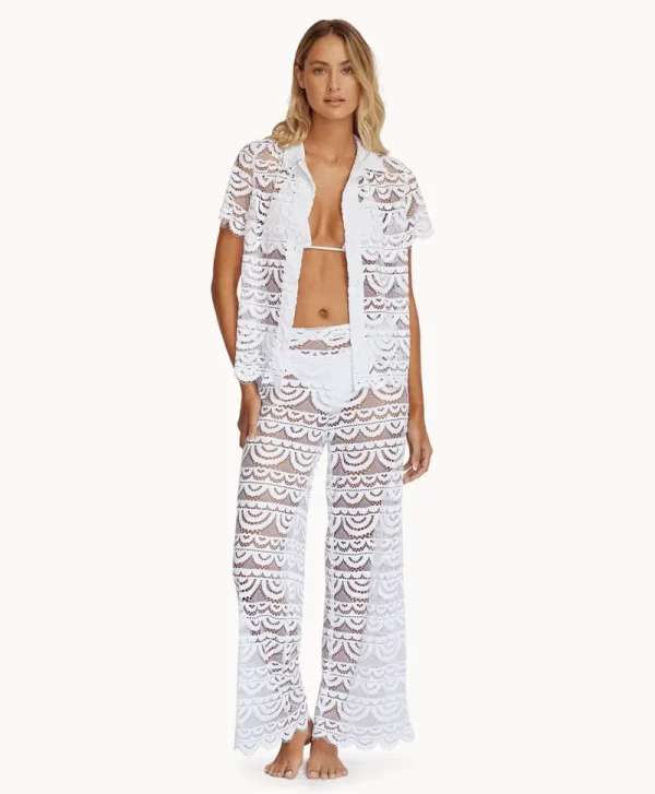 PQ Swim Water Lily High Waist Lace Pants* Matching Sets | Cover-Ups