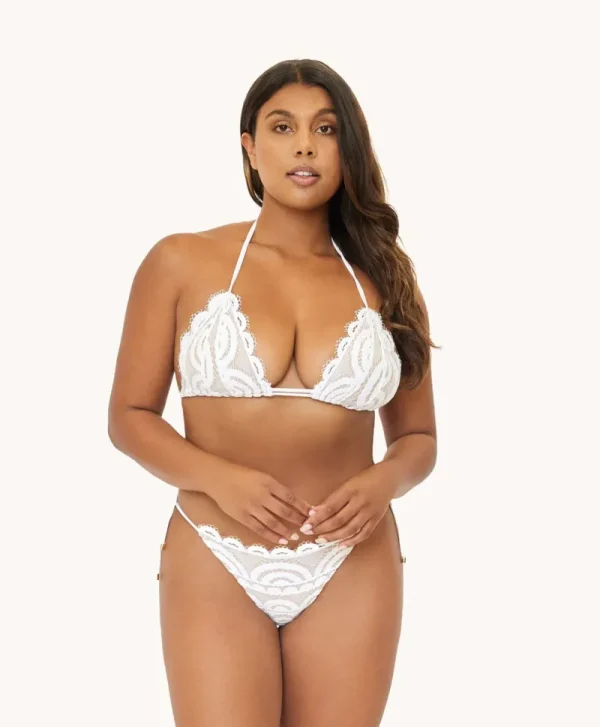 PQ Swim Water Lily Lace Tie Bottoms* Tie-Side | Bottoms