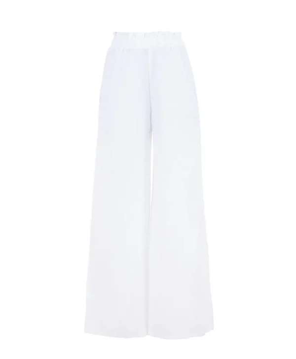 PQ Swim Water Lily Linen Pant* Cover-Ups