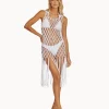 PQ Swim White Sands Beaded Brynn Cover Up* Cover-Ups | Dresses